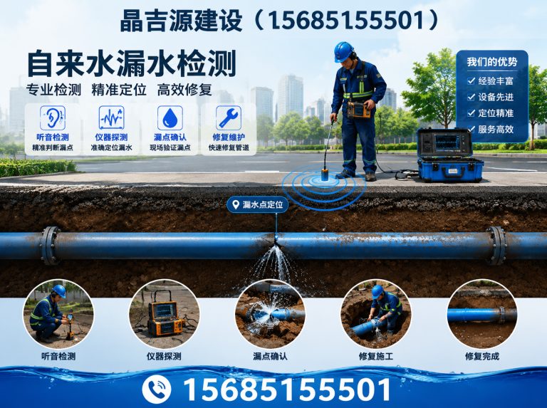 南明区管道查漏定位展示图